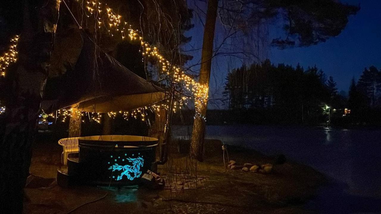 Viking House In The Tree! Jacuzzi, Sauna,Apkure! Lici  Exterior photo